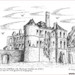 Chateau Fort Coloriage Inspiration Coloriage Chateau Fort Du Moyen Age Chateau De Palluau Par