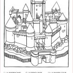 Chateau Fort Coloriage Luxe Chateau Fort Llibre Per Pintar Dibuix D Impressió