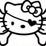 Coloriage Hello Kity Génial Gothic Hello Kitty Coloring Pages – Vingel