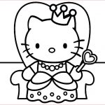 Coloriage Hello Kity Nice Coloriage Hello Kitty à Colorier Dessin à Imprimer