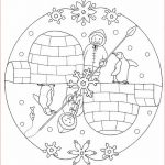 Coloriage Magique Hiver Nice Winter Mandala Coloring Pages For Kids