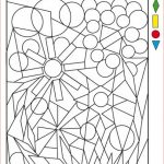 Coloriage Carré Génial Coloriage Magique 22 à 4 Formes Géométriques