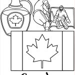 Coloriage Canada Élégant Coloriage Canada Drapeau Maple Syrup Jecolorie