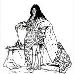 Coloriage Louis Xiv Nice Free Coloring Page Coloring Louis 14 Sun King Louis Xiv