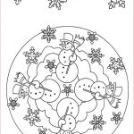 Coloriage Mandala Hiver Unique Crafts Actvities And Worksheets For Preschool Toddler And