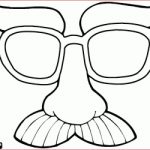 Coloriage Moustache Inspiration Coloriage Masque Avec Une Moustache à Imprimer