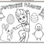Coloriage Ryder Nice Paw Patrol Easter Coloring Pages At Getdrawings