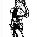 Catwoman Coloriage Unique Catwoman Sitting Coloring Pages
