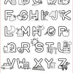 Coloriage Alphabet Rigolo Élégant Coloriage à Imprimer Abécédaire à Colorier