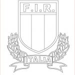 Coloriage Blason Nice Coloriages Blason De La Fédération Italienne De Rugby Fr