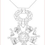 Coloriage Médaille Nice Medaille Kleurplaat Ausmalbild Medaille Der Ehrenlegion
