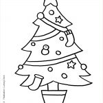 Dessin Coloriage Noel Génial Coloriage D Un Sapin De Noël Avec Des Chaussettes