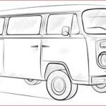 Coloriage Combi Nice How To Draw A Vw Bus Step By Step Drawing Tutorials For