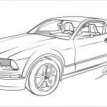 Coloriage Ford Mustang Frais Coloriage Ford Mustang Gt