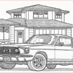Coloriage Ford Mustang Unique 67 Best Ford Coloring Pages Images On Pinterest