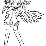 Coloriage Manga Fille Ange Luxe Coloriage Manga 16 Coloring Pins Pinterest