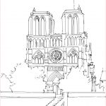 Coloriage Notre Dame De Paris Inspiration Coloriage De Paris Et Ses Merveilles Notre Dame De Paris