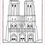 Coloriage Notre Dame De Paris Inspiration Notre Dame Coloring Page