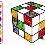 Coloriage Rubik's Cube Unique How To Draw Rubik S Cube For Children