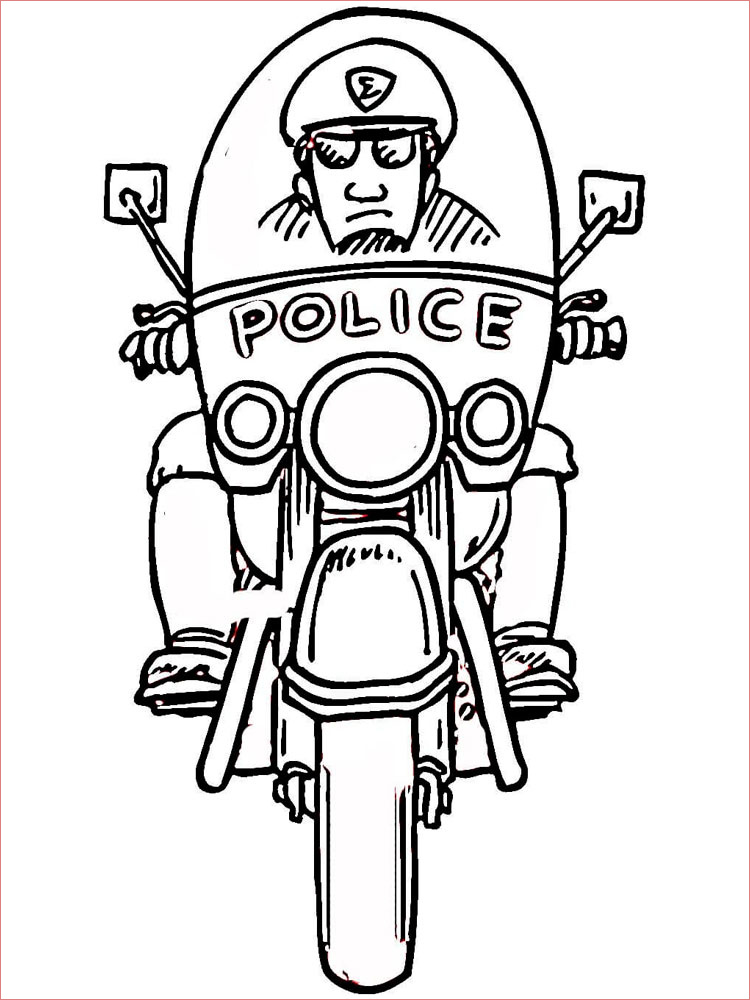Police Coloriage Inspiration Police Ficer Coloring Pages Free Printable Police