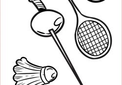 Coloriage Badminton Luxe 32 Dessins De Coloriage Badminton à Imprimer