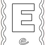 Coloriage E Élégant Coloriage Alphabet Lettre De A A Z