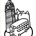 Coloriage London Luxe Big Ben Clock Tower London Coloring Pages