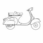 Coloriage Scooter Nice 15 Coloriage Scooter A Imprimer