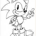 Coloriage Sonic À Imprimer Nice Coloriage Sonic Sourit Dessin Gratuit à Imprimer