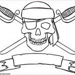 Coloriage Tete De Mort Pirate Génial Pirate A Imprimer Beau Coloriage Logo Pirate Tete