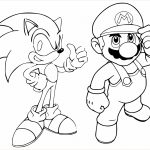 Super Mario Coloriage Nice Mario & Sonic Coloriage Super Mario Coloriages Pour