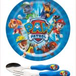 Coloriage à Imprimer Pat Patrouille Avec Modele Luxe Blue Paw Patrol Threepiece Dinnerware Set Paw Patrol Plates