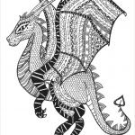 Coloriage Animaux Savane à Imprimer Génial Dragon Zentangle Rachel Zentangle Adult Coloring Pages
