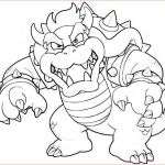 Coloriage Bowser Inspiration Bowser Coloring Pages