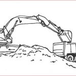 Coloriage Camion Pelleteuse Nice Printable Of Construction Equipment