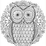 Coloriage De Dessin Animé Frais Mandala To In Pdf 6from The Gallery Mandalas Owl