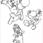 Coloriage De Mario Et Luigi Et Yoshi Frais Coloriage Yoshi Gratuit à Imprimer