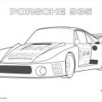Coloriage De Voiture Porsche Élégant Coloriage Porsche 935 1980 Dessin Voiture De Course à Imprimer