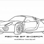 Coloriage De Voiture Porsche Unique Porsche Coloriage Beau S Porsche 918 Spyder Coloriage Voiture