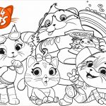 Coloriage Enchantimals Chat Luxe Print Buffycats 44 Cats Coloring Pages