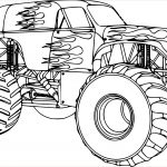 Garçon Coloriage Élégant Coloriage Monster Truck Voiture 4×4 Garcon Dessin Garcon à