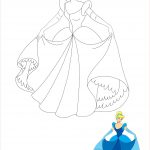 Cendrillon Coloriage Avec Modele Inspiration Coloriage Disney Princesse Cinderella Jecolorie