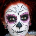 Coloriage à Imprimer Halloween Squelette Nice Halloween Makeup Sugar Skull Unique Halloween Makeup Face