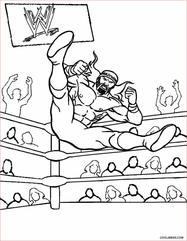 coloriages wwe