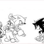 Coloriage De Mario Et Sonic Élégant Coloriage Sonic Et Mario Dessin Et Coloriage