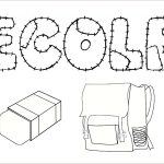 Coloriage Ecole Unique Coloriage école 25 Modèles à Imprimer