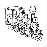 Coloriage Locomotive Frais Joli Petit Train à Colorier