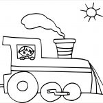 Coloriage Locomotive Génial Coloriage Train Enfant Dessin à Imprimer Sur Coloriages Fo