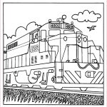 Coloriage Locomotive Inspiration 40 Dessins De Coloriage Lo Otive à Imprimer Sur