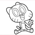 Gumball Coloriage Élégant Gumball Watterson Pice